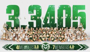 Image post by @csugoldenpoms on Instagram