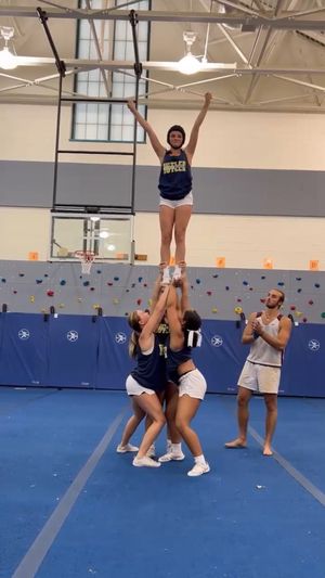 Video post by @butlertornadocheer on Facebook