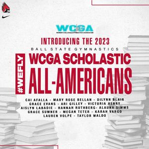Image post by @ballstategym on Instagram