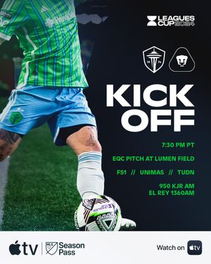 Image post by @SoundersFC on Twitter/X