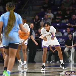 Image post by @jmuwbasketball on Instagram