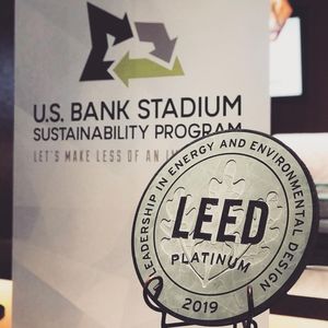 Image post by @usbankstadium on Instagram