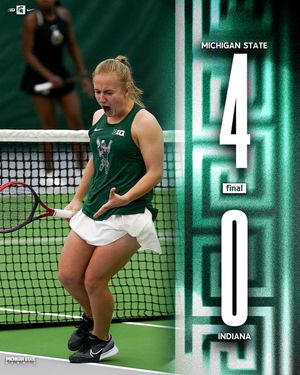 Image post by @msu_wtennis on Instagram