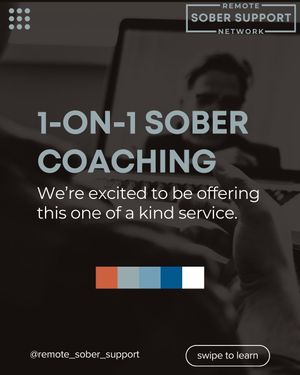 Image post by @remote_sober_support on Instagram