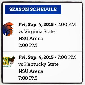 Image post by @nsu_vball on Instagram