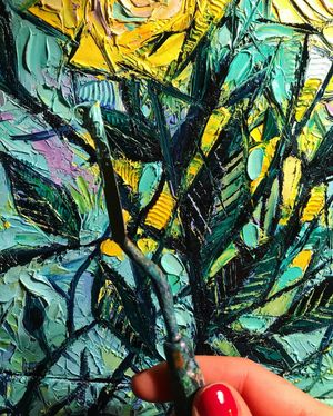 Image post by @monaedulescoart on Instagram