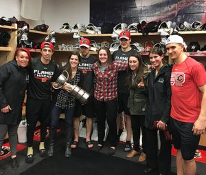 Image post by @nhlflames on Instagram