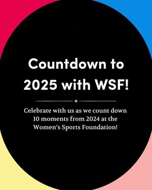 Image post by @womenssportsfoundation on Instagram
