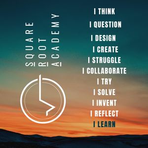 Image post by @squarerootacademy on Instagram