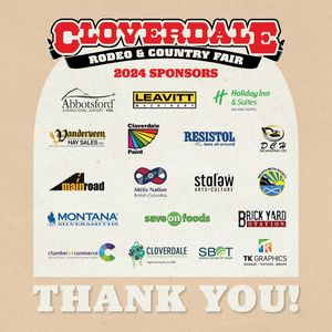 Image post by @cloverdalerodeo on Instagram