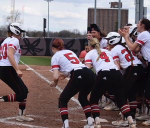 Image post by @ru_softball on Instagram