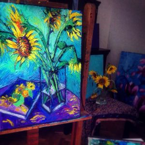Image post by @monaedulescoart on Instagram