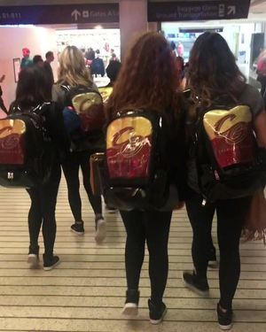 Image post by @cavaliersdanceteam on Facebook