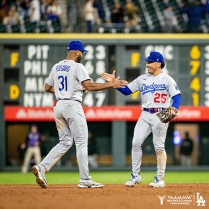Image post by @Dodgers on Twitter/X
