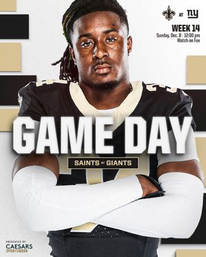 Image post by @Saints on Twitter/X