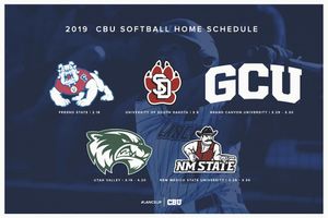 Image post by @cbu_softball on Instagram