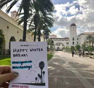 Image post by @sdsuadmissions on Instagram