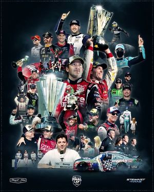 Image post by @stewarthaasracing on Instagram