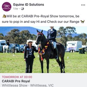 Image post by @equineidsolutions on Instagram