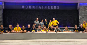 Image post by @wvuvolleyball on Instagram