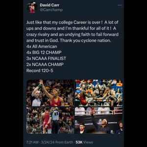 Image post by @obsessedwrestler on Instagram