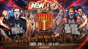 Image post by @AEW on Twitter/X