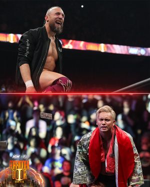 Image post by @AEW on Twitter/X