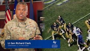 Image post by @USAFA.Official on Facebook
