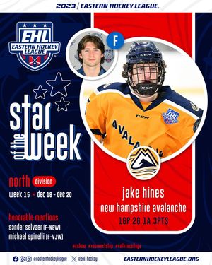 Image post by @easternhockeyleague on Instagram