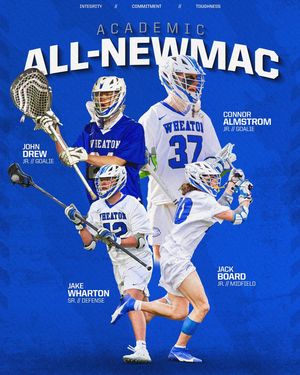 Image post by @wheatonlacrosse on Instagram