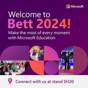 Image post by @MicrosoftEDU on Twitter/X