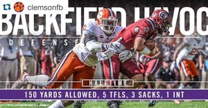 Image post by @clemsontigers on Instagram