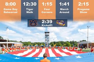 Image post by @auburnbands on Instagram
