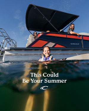 Image post by @crestpontoonboats on Instagram