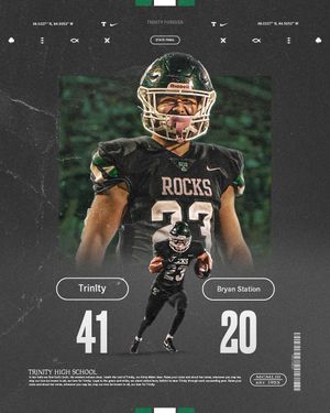 Image post by @trinityrocksfootball on Instagram