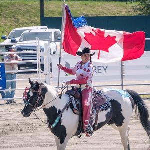 Image post by @cloverdalerodeo on Instagram