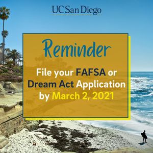 Image post by @ucsdadmissions on Instagram