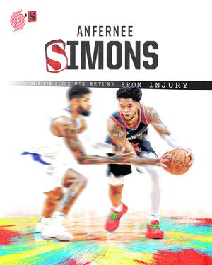 Image post by @trailblazers on Twitter/X