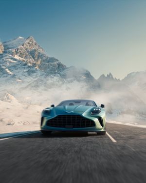 Image post by @astonmartin on Twitter/X