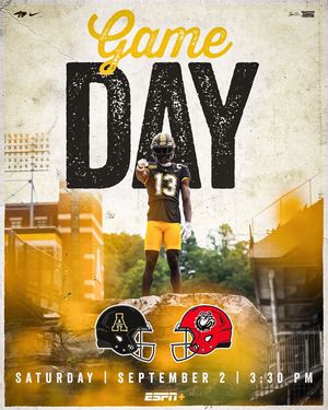 Image post by @appstate_fb on Instagram