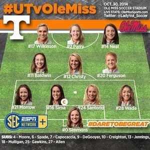 Image post by @vol_soccer on Instagram