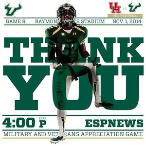 Image post by @usfathletics on Instagram
