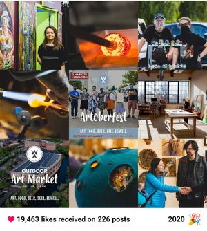 Image post by @westernavearts on Instagram