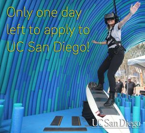 Image post by @ucsdadmissions on Instagram