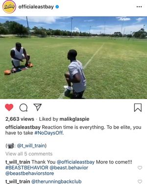 Image post by @t_will_train on Instagram