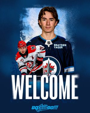 Image post by @NHLJets on Twitter/X