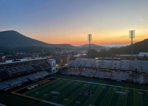 Image post by @appstate_fb on Instagram