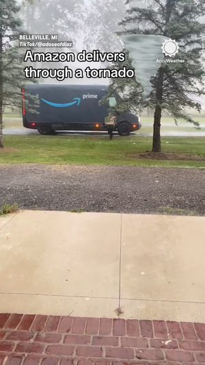 Video post by @AccuWeather on Facebook