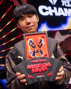 Image post by @lolesports on Twitter/X