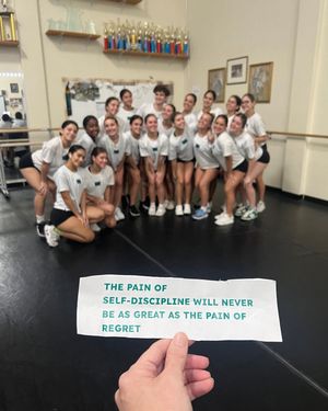 Image post by @varsitycudettes on Instagram